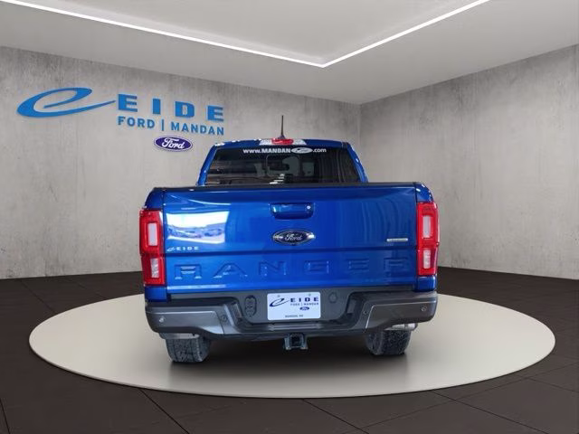 2019 Lightning Blue Metallic Ford Ranger Lariat 4X4 Truck