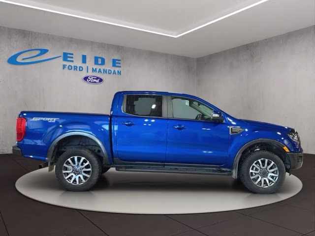 2019 Lightning Blue Metallic Ford Ranger Lariat 4X4 Truck