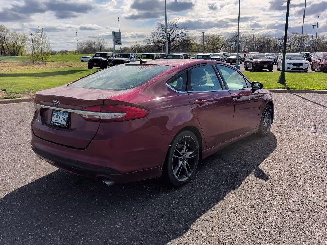 2017 Ruby Red Metallic Tinted Clearcoat Ford Fusion S FWD Sedan