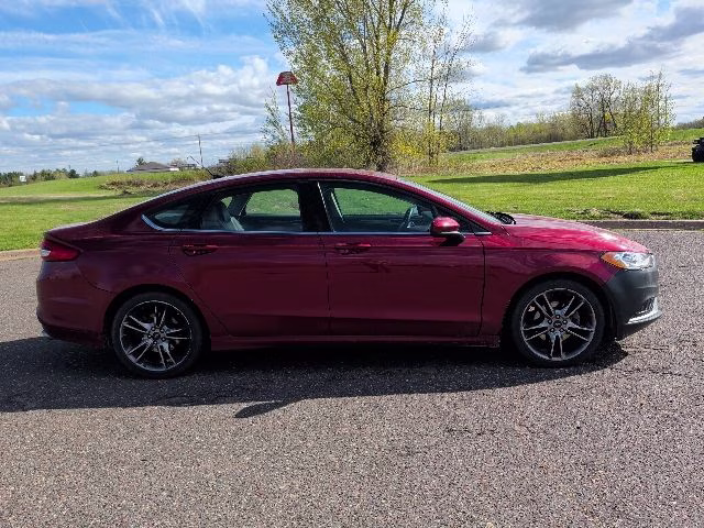 2017 Ruby Red Metallic Tinted Clearcoat Ford Fusion S FWD Sedan