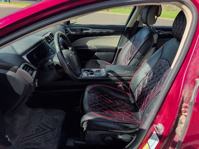 2017 Ruby Red Metallic Tinted Clearcoat Ford Fusion S FWD Sedan