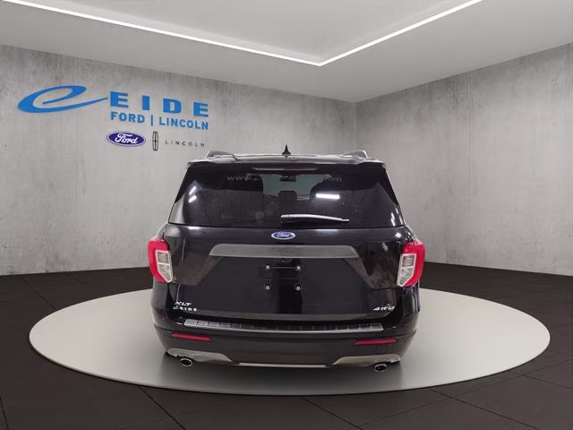 2022 Agate Black Metallic Ford Explorer XLT 4X4 SUV
