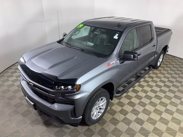 2019 Satin Steel Metallic Chevrolet Silverado 1500 RST 4X4 Truck
