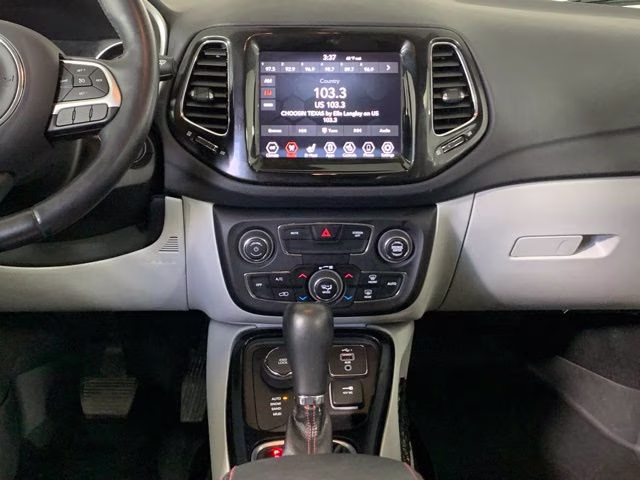 2019 White Clearcoat Jeep Compass Limited 4X4 SUV