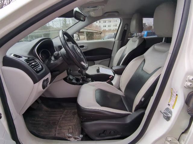 2019 White Clearcoat Jeep Compass Limited 4X4 SUV