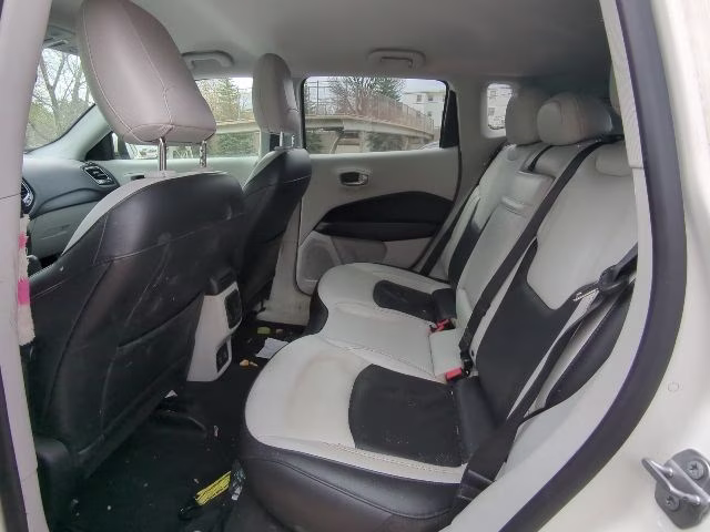 2019 White Clearcoat Jeep Compass Limited 4X4 SUV