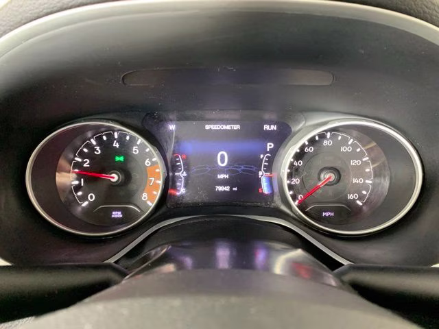 2019 White Clearcoat Jeep Compass Limited 4X4 SUV