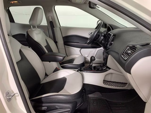 2019 White Clearcoat Jeep Compass Limited 4X4 SUV