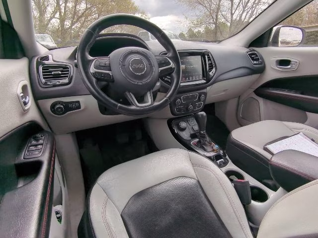 2019 White Clearcoat Jeep Compass Limited 4X4 SUV