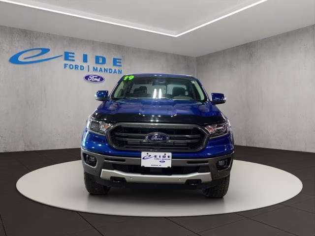 2019 Lightning Blue Metallic Ford Ranger Lariat 4X4 Truck