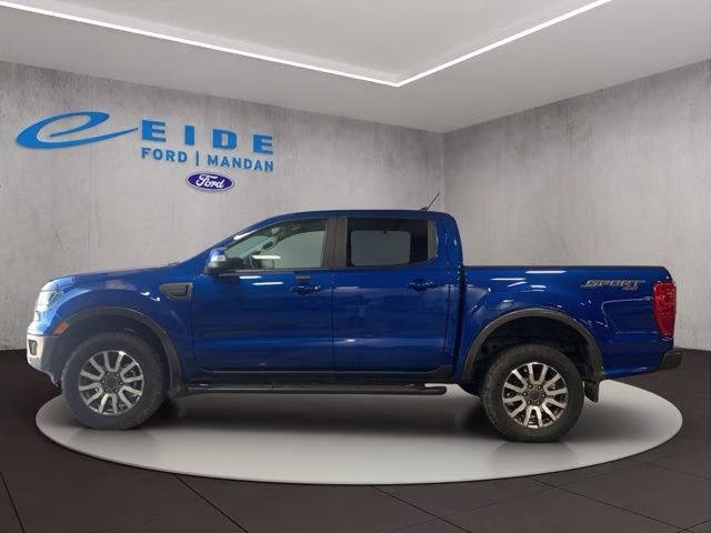 2019 Lightning Blue Metallic Ford Ranger Lariat 4X4 Truck