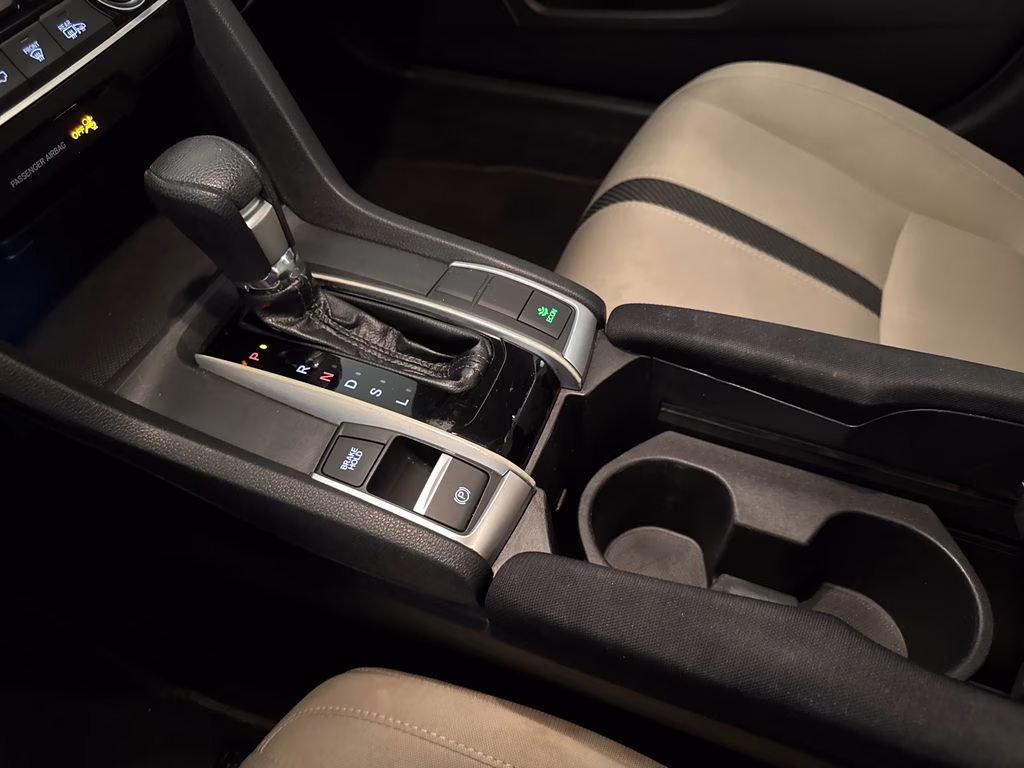 2017 White Orchid Pearl Honda Civic EX FWD Sedan