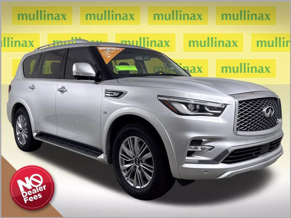 2019 Liquid Platinum INFINITI QX80 LUXE RWD SUV