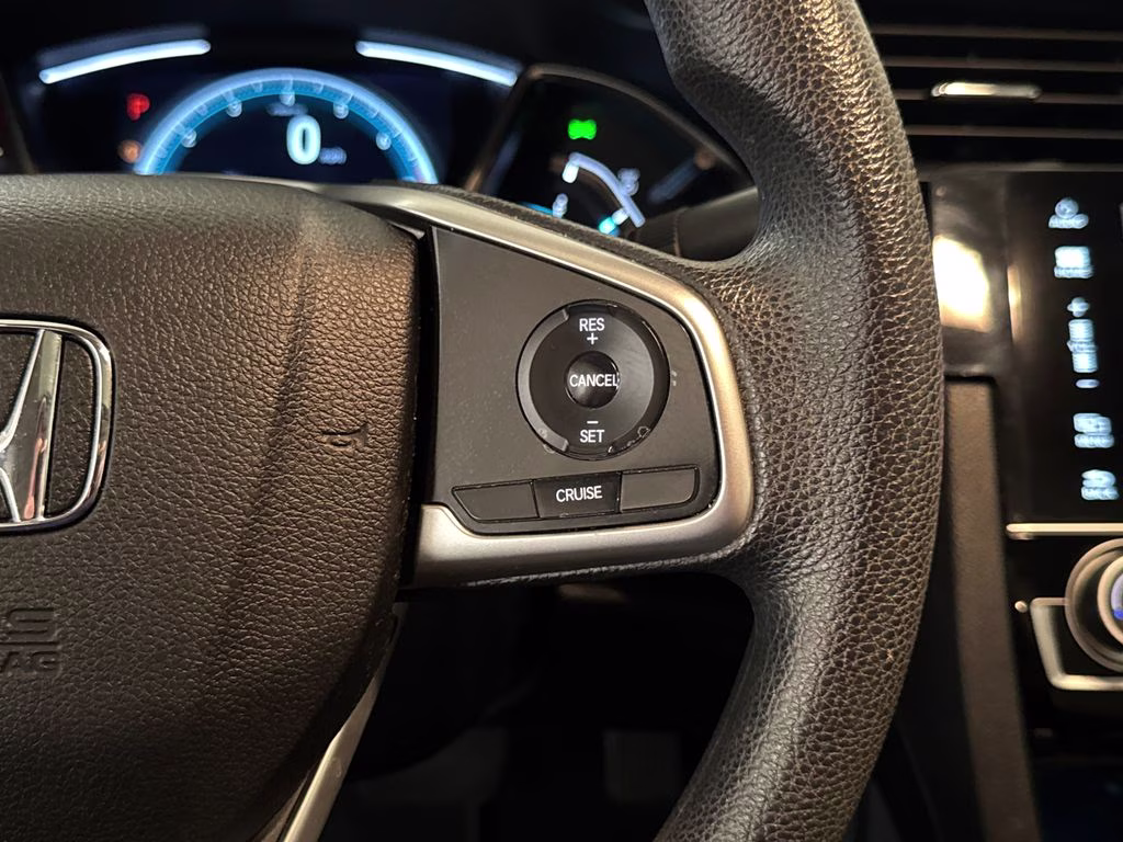 2017 White Orchid Pearl Honda Civic EX FWD Sedan