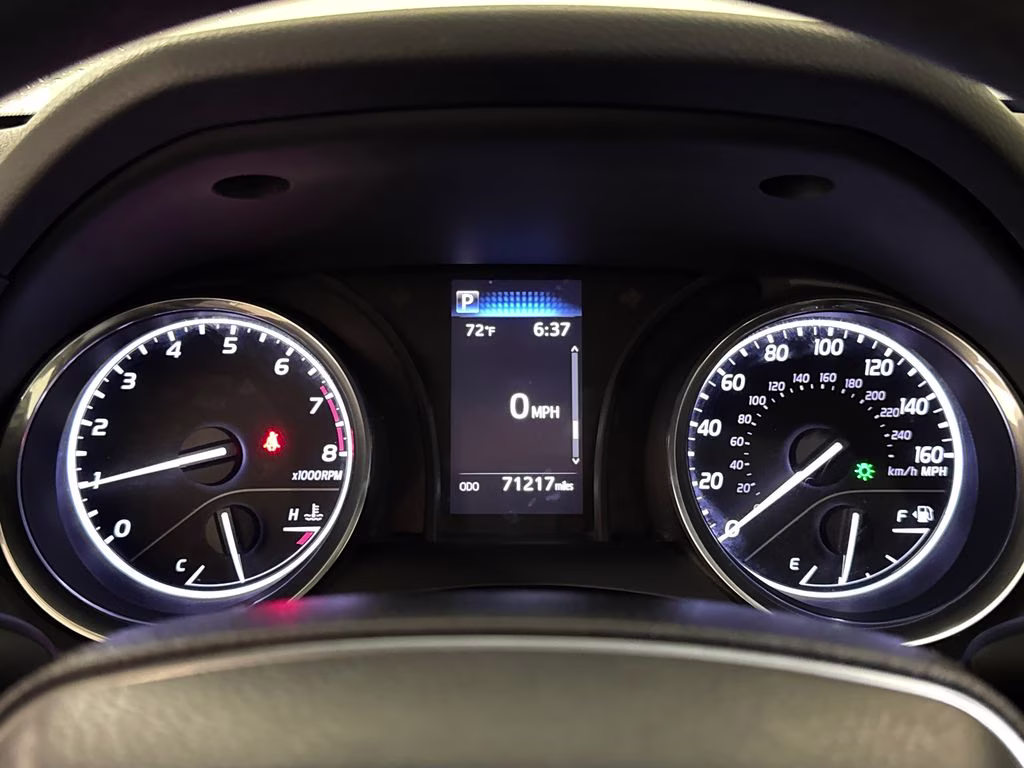 2020 Super White Toyota Camry LE FWD Sedan