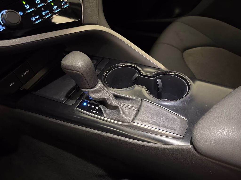 2020 Super White Toyota Camry LE FWD Sedan
