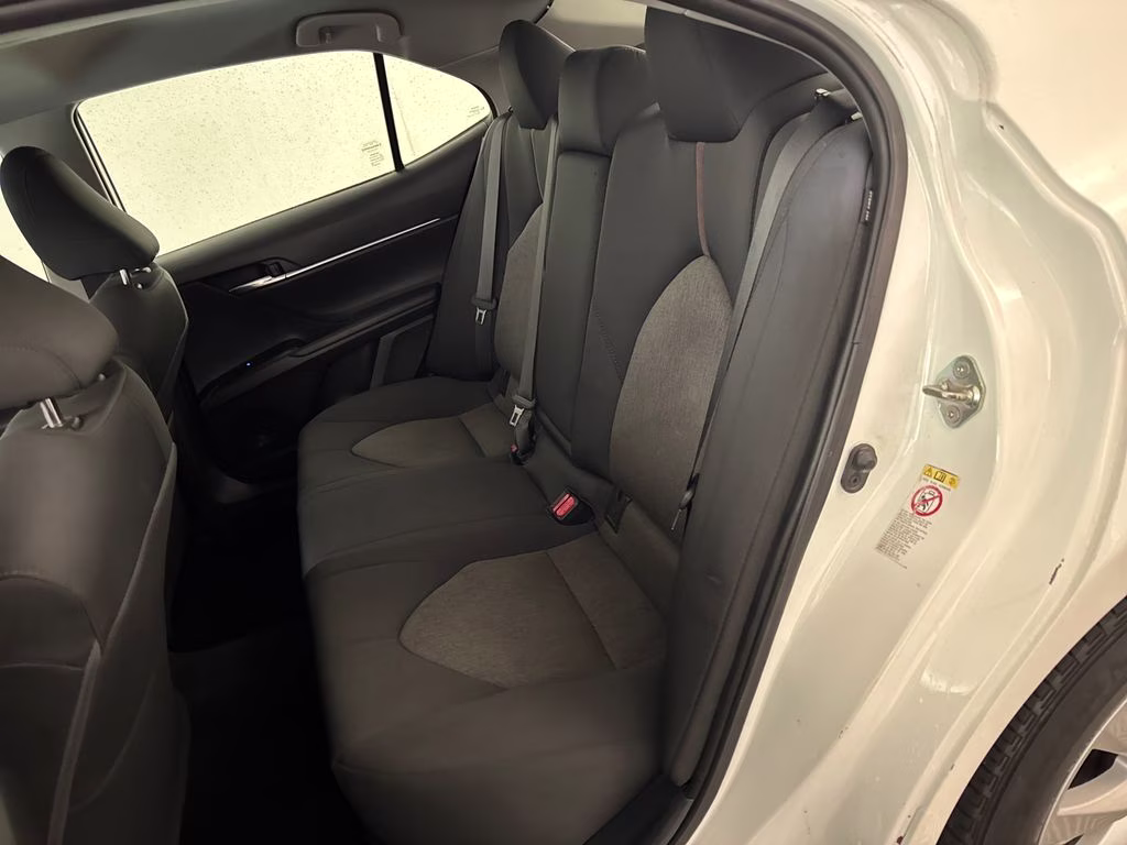 2020 Super White Toyota Camry LE FWD Sedan