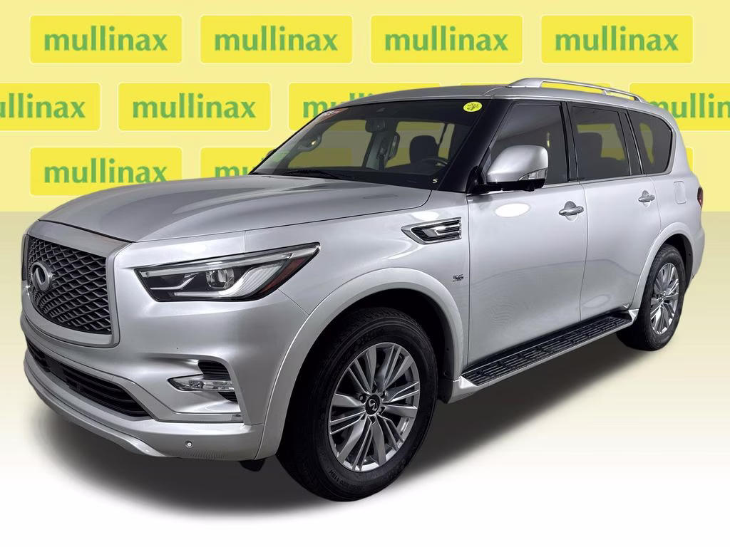 2019 Liquid Platinum INFINITI QX80 LUXE RWD SUV