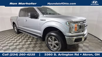2020 Silver Ford F-150 XLT 4X4 Truck