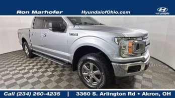 2020 Silver Ford F-150 XLT 4X4 Truck