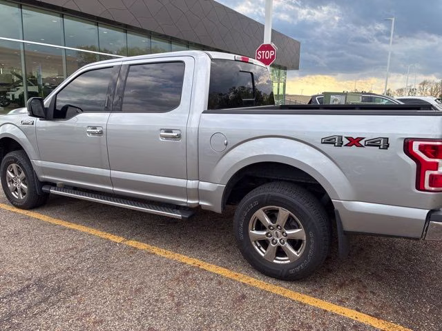 2020 Silver Ford F-150 XLT 4X4 Truck