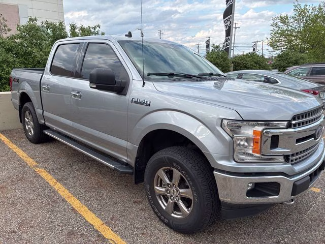 2020 Silver Ford F-150 XLT 4X4 Truck