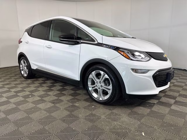 2021 Summit White Chevrolet Bolt EV LT FWD Crossover