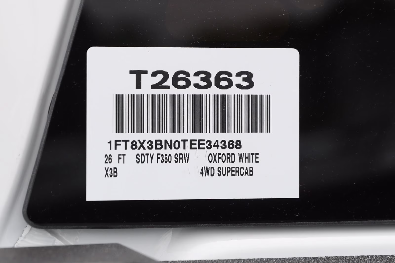 2026 Oxford White Ford Super Duty F-350 SRW XL 4X4 Truck