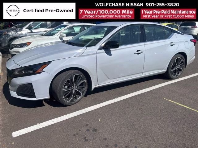 2023 Gray Sky Pearl Nissan Altima 2.5 SR AWD Sedan