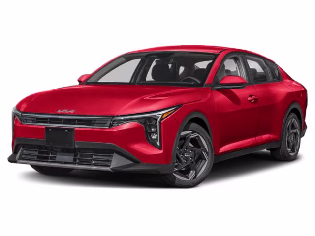 2025 Currant Red Kia K4 EX FWD Sedan
