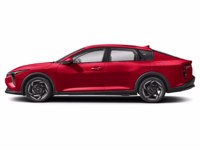 2025 Currant Red Kia K4 EX FWD Sedan
