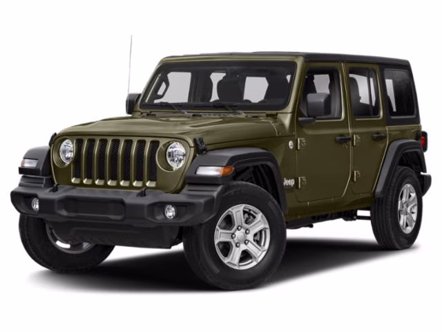 2021 Sarge Green Clearcoat Jeep Wrangler Unlimited Willys 4X4 SUV