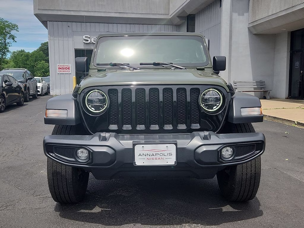 2021 Sarge Green Clearcoat Jeep Wrangler Unlimited Willys 4X4 SUV