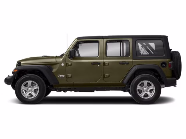 2021 Sarge Green Clearcoat Jeep Wrangler Unlimited Willys 4X4 SUV