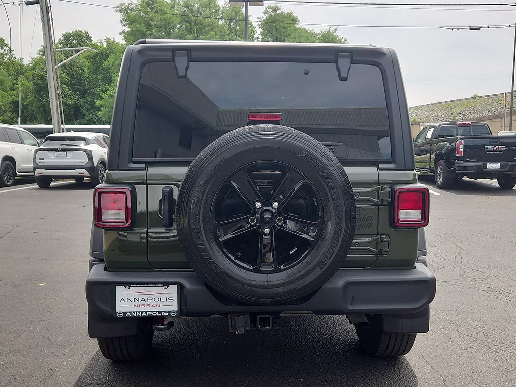2021 Sarge Green Clearcoat Jeep Wrangler Unlimited Willys 4X4 SUV