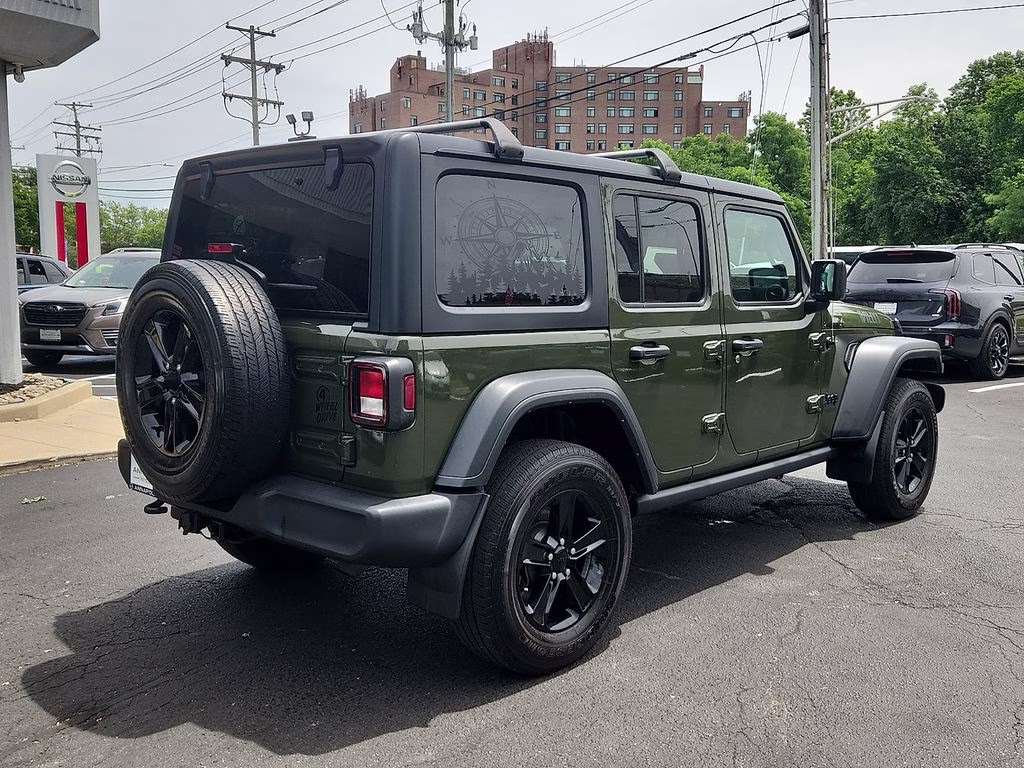 2021 Sarge Green Clearcoat Jeep Wrangler Unlimited Willys 4X4 SUV