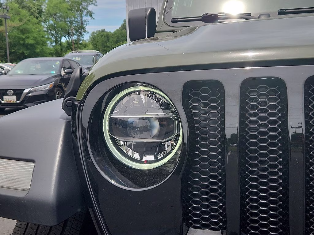 2021 Sarge Green Clearcoat Jeep Wrangler Unlimited Willys 4X4 SUV