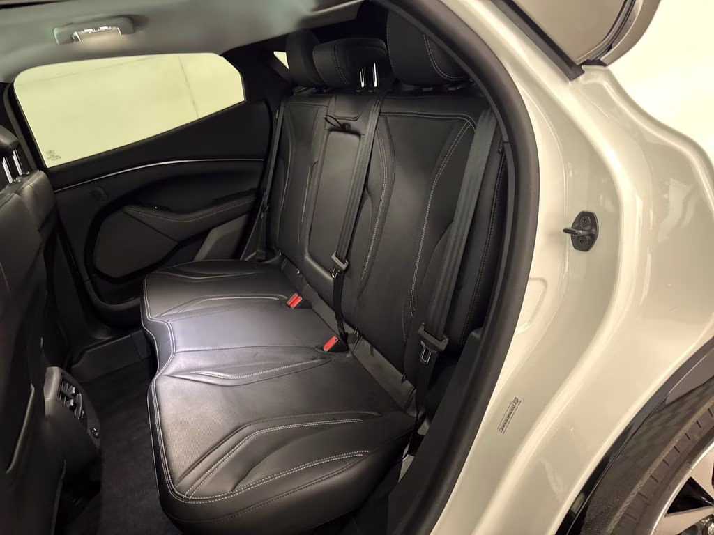 2023 Star White Metallic Tri-Coat Ford Mustang Mach-E Premium AWD SUV