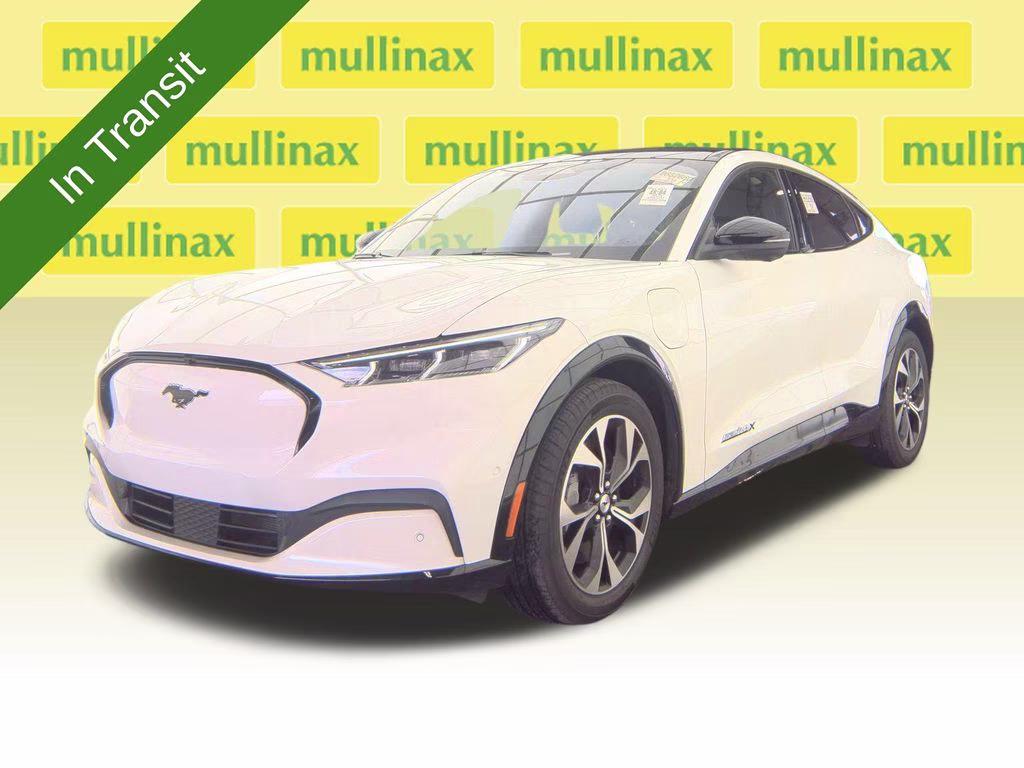 2023 White Metallic Ford Mustang Mach-E Premium AWD SUV
