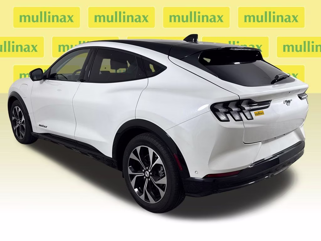 2023 Star White Metallic Tri-Coat Ford Mustang Mach-E Premium AWD SUV