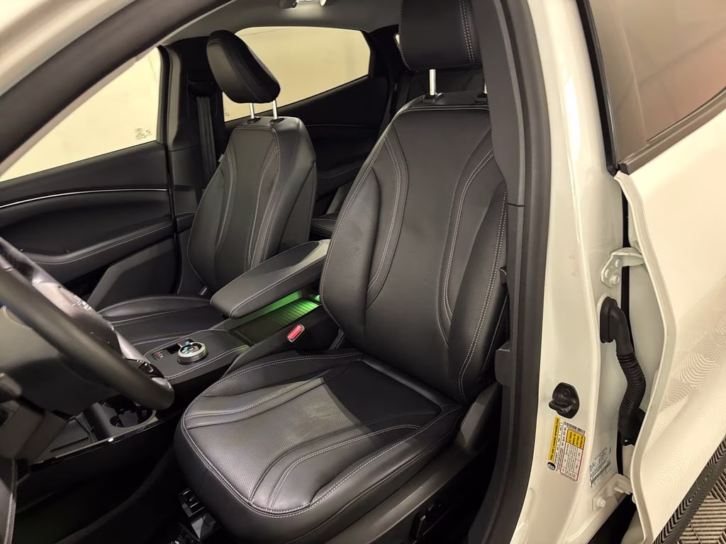 2023 Star White Metallic Tri-Coat Ford Mustang Mach-E Premium AWD SUV