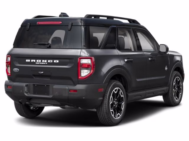 2025 Shadow Black Ford Bronco Sport Outer Banks 4X4 SUV
