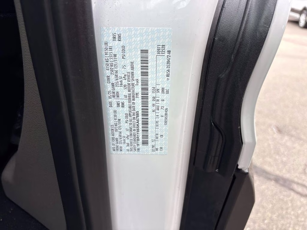 2025 Oxford White Ford Transit-250 Base RWD Van