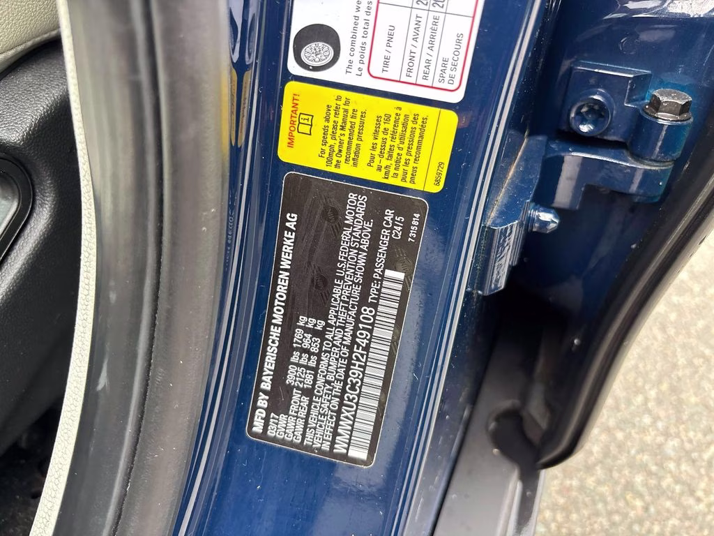 2017 Blue MINI Cooper S Base FWD Hatchback
