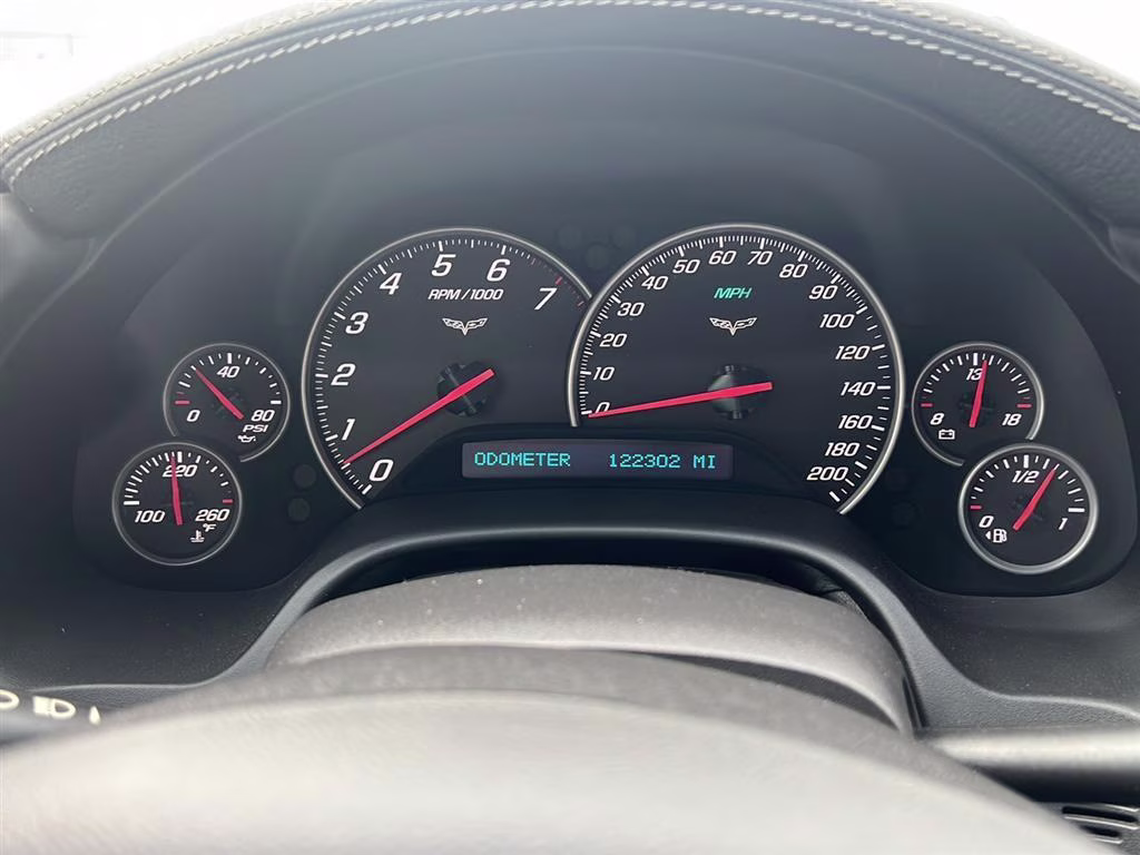 2008 Black Chevrolet Corvette 2DR CPE RWD Coupe