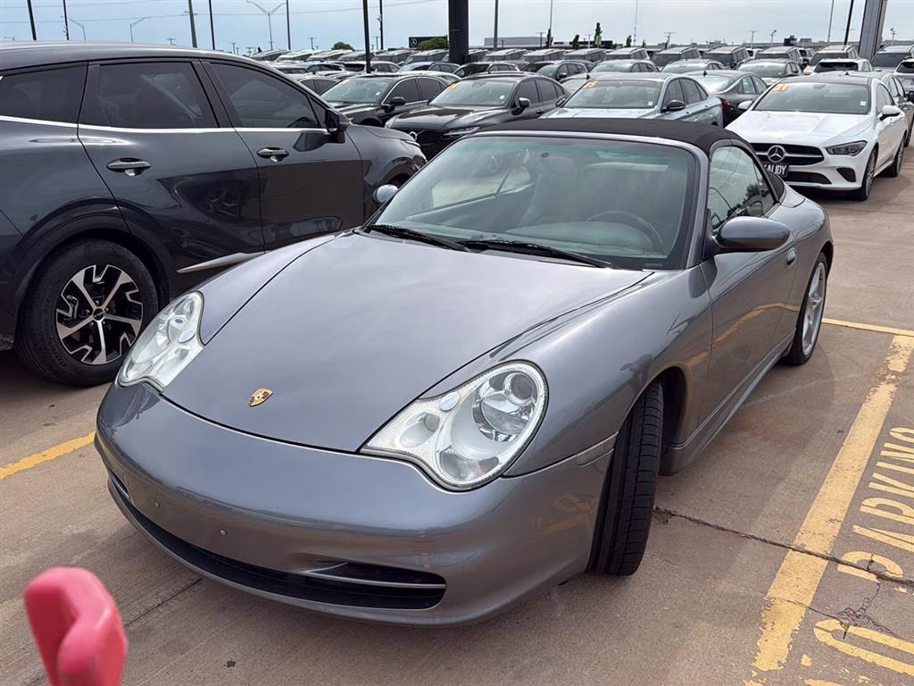 2003 SILVER Porsche 911 Carrera 2DR CARRERA CABRIOLET TIP