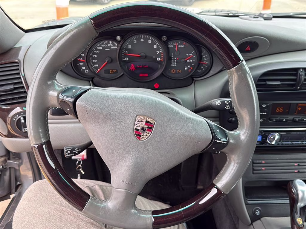 2003 SILVER Porsche 911 Carrera 2DR CARRERA CABRIOLET TIP