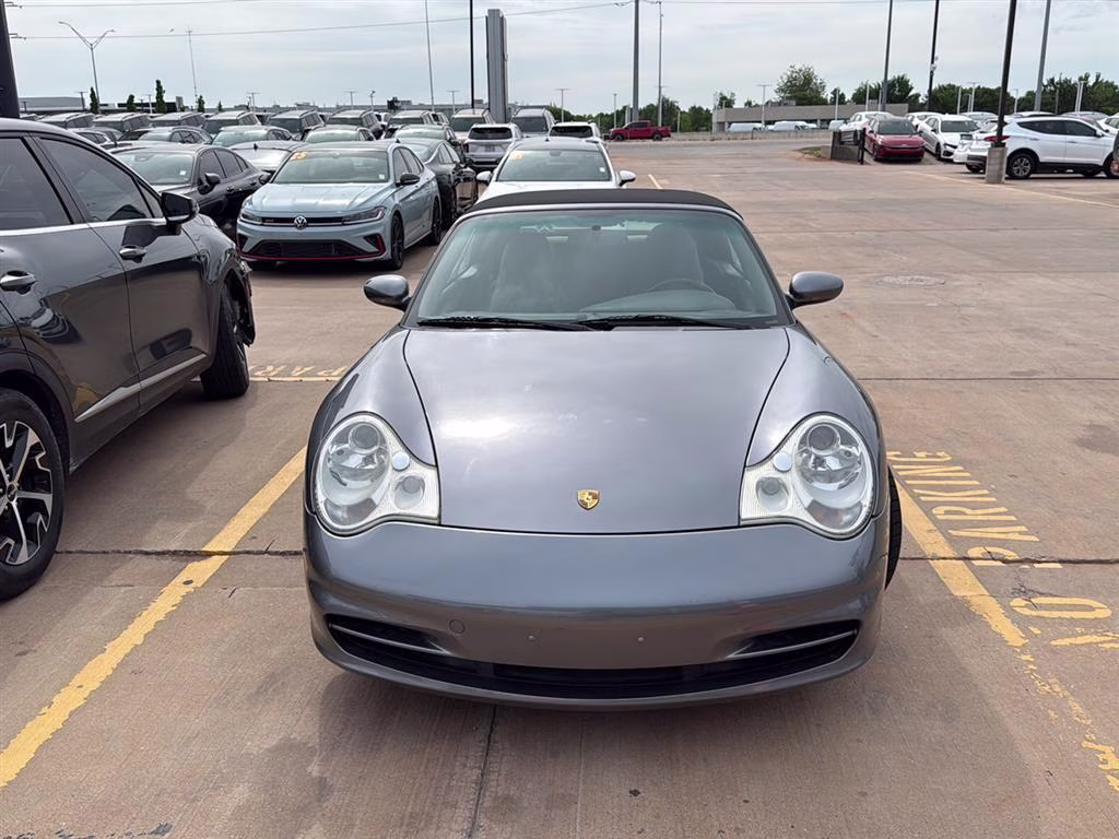 2003 SILVER Porsche 911 Carrera 2DR CARRERA CABRIOLET TIP