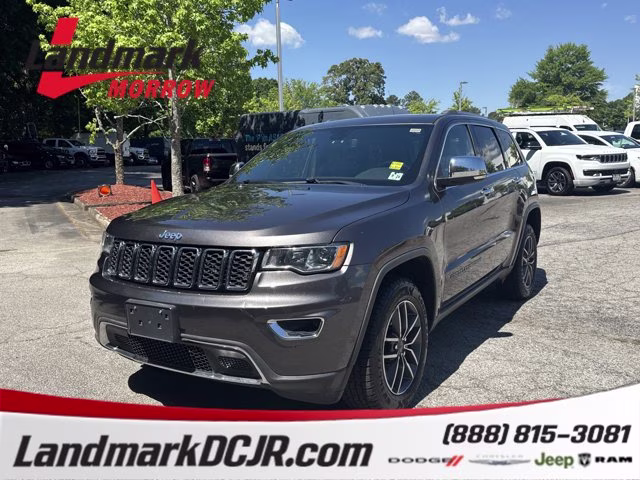 2019 Granite Crystal Metallic Clearcoat Jeep Grand Cherokee Limited 4X4 SUV