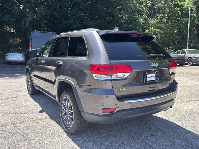 2019 Granite Crystal Metallic Clearcoat Jeep Grand Cherokee Limited 4X4 SUV